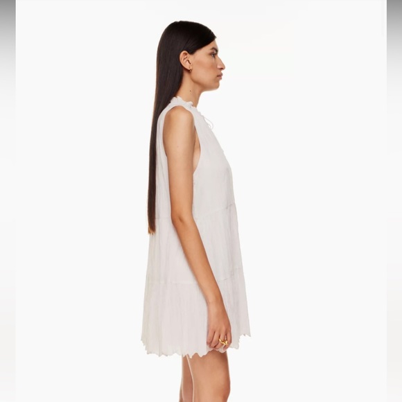 Aritzia Wilfred Daiquiri Dress white size small - Picture 4 of 4